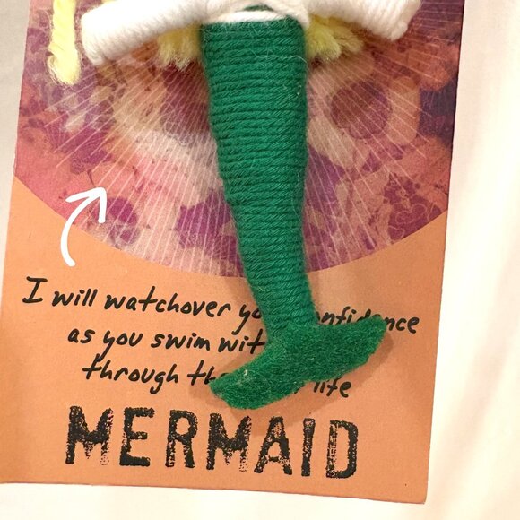 Watchover Voodoo 3" Mermaid Handcrafted Gift Good Luck and Positive Energy - Picture 3 of 5